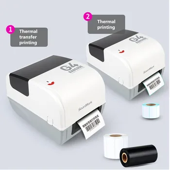 G3/G4 oblačila oznako pranje znamke premazani papir mat srebrni papir dostava nalepke nalepke ogljikovih trak za prenos toplote tiskalnik črtne kode