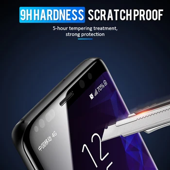 9H screen protector film za Samsung Galaxy S20 Ultra S10e S10 5G lite S8 S9 plus S7 rob zaščitni kaljeno steklo pametni telefon