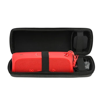 MOOL Prenosno Vrečko za Shranjevanje Potovanja Zaščitna torbica Torbica Pokrov z Carabiner za JBL Flip 5 Zvočnik