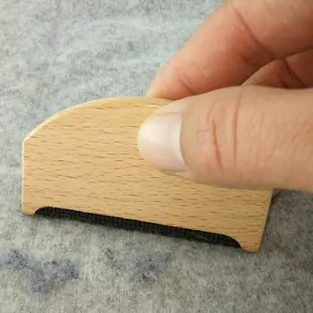 Prenosni lesene odstranjevanje dlak glavnik kašmir pulover epilator glavnik gospodinjski orodje za čiščenje gospodinjske tkanine depilator