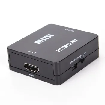 1pcs HDMI Na RCA AV/CVBS Adapter HD 1080P Mini HDMI2AV Video Converter