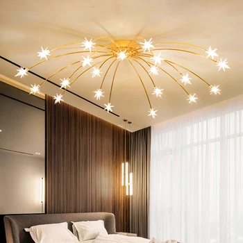 Norbic ustvarjalne chrome železa cvet LED žarnice G4 lestenci, svetilke doma deco dnevna soba prozornega stekla star chanderlier razsvetljavo