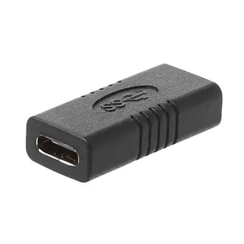 ABSF USB 3.1 Tip C Ženski Ženski USB-C Razširitev Priključek za Napajalnik Za Prenosnik Pretvornik Za Tablični Telefon