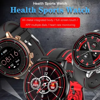 Smart Band Fitnes Zapestnica Moških Poln na Dotik Krog Zaslona Smartwatch in Dejavnosti Tracker Srčnega utripa Manžeta