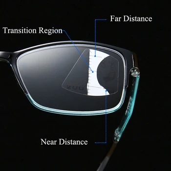 Seemfly Multifokalna Obravnavi Očala Postopno Anti Blue Ray Moški Ženske Clear Leče Presbyopic Očala Očala +1.0 +3.5