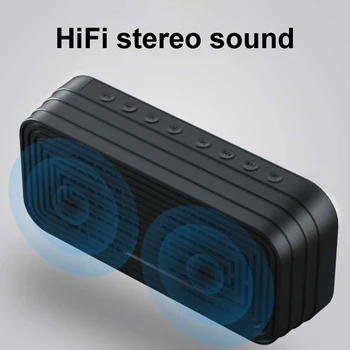 Večfunkcijsko Brezžična Tehnologija Bluetooth Subwoofer Zvočnik Predvajalnik Glasbe Budilka