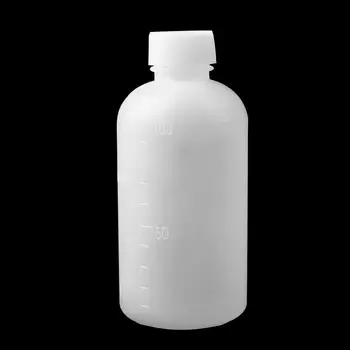 10Pcs 100 ml Vroče Prodaje Prozorne Plastične Prazno steklenico Stisnite Sok Oči Tekoče Kapalko Steklenice Z Lestvico Medicament Vzorcev