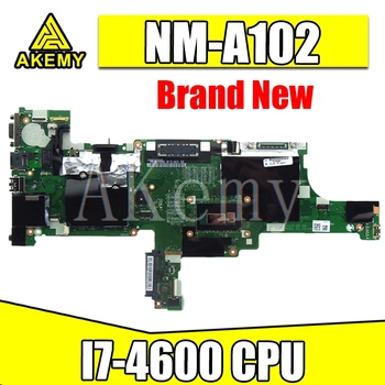 T440 Prenosni računalnik z Matično ploščo NM-A102 Za Thinkpad Prenosnik Mainboard UMA i7-4600U DDR3L 04X5001 04X5003 04X5006 04X5008 test ok
