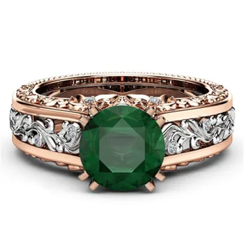 Najbolje prodaja visoko kakovostne ženske obroč s titanom prevlečeni rose gold barvi ring plemenite dame rojstni modni prstan bohoS171