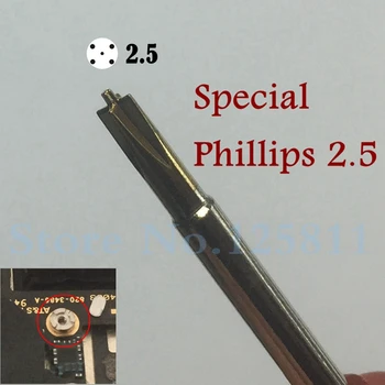 Natančnost izvijač 5pcs/set PP polje z Phillips1.5/5-točka za 0,8/2,5 mm Parcelo Hex KLIC TELEFONOV ORODJA ZA vse iphone Apple