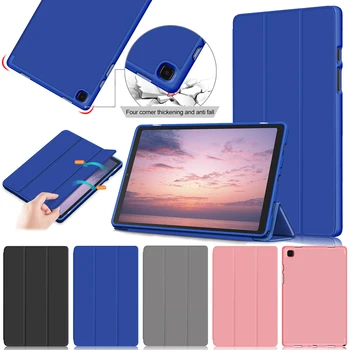 PU Usnjena torbica za Samsung Galaxy Tab A7 10.4 palčni 2020 SM-T500 T505 Auto bujenje/Sleep Folio Flip Smart Funda Tablet Pokrov