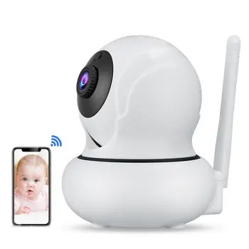 1080P 4X Zoom Brezžične IP Kamere, Zaznavanje obrazov Samodejno Sledenje CCTV WIFI Kamera Smart Home Night Vision Alarm Pritisni in Baby Monitor