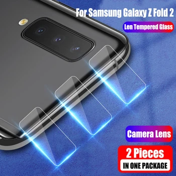 2PCS Objektiv Kamere Za Samsung Galaxy Ž Krat 2 5G Ultra Slim Nazaj Objektiv Kamere Za Samsung Galaxy Krat /Ž Flip Cover Kaljeno Steklo