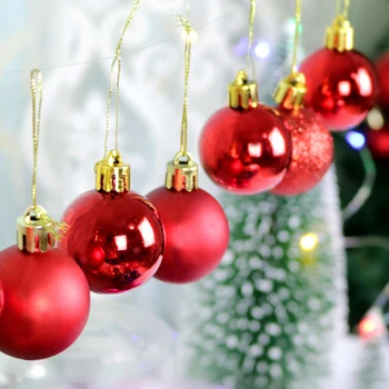 24pcs 3 CM, Božični okraski, kroglice, drevo okraski veliko pene Stiropora, okraski, igrače na Žogo Božično drevo Baubles