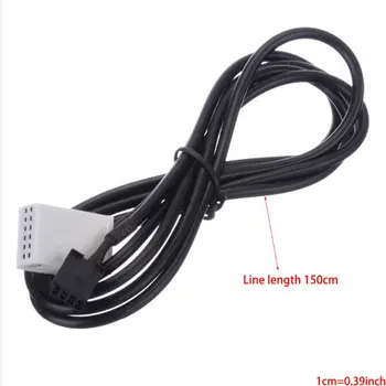 Car Audio Kabel za AUX-in, USB Vtičnico Switch Kabel Pas Žice Za BMW E60 E61 E63 E64 E87 E90 E70 F25