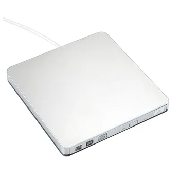 Zunanje Slim, USB 3.0, DVD-Jev, DVD-RW, VCD, CD-RW Pogon Superdrive Prenosni za MacBook Pro Air, iMAC PC, Laptop, Prenosnik
