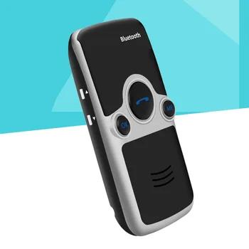 Mini Brezžični Komplet V4.0 Prostoročno Klicanje Avto Zvočna kartica, MP3 Predvajalnik Zvočnika Podporo Sončno energijo (Black)