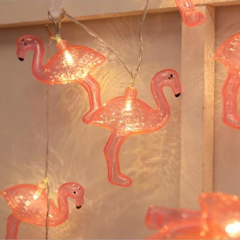3m 20 Led Niz Luči Flamingo Oblikovan Dekorativne Luči Pravljice Garland Božič Poročno Dekoracijo Praznik Luči Za Dom JQ