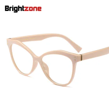 Brightzone Moški Ženske Evropski Priljubljena Polno Platišča Očala Oči Posnetek Okrogle Obraz Kratkovidnost Daljnovidnost Navaden Očala Očala