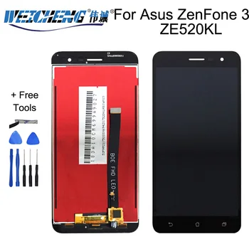Za Asus ZenFone 3 ZE520KL Zaslon LCD +Touch Screen Skupščine 5.71