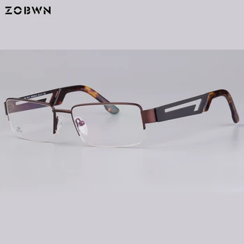 Pol platišča optičnih očal Točk moških očala marcas očala ženske navaden črno kratkovidnost računalnik očala oculos de grau femininos