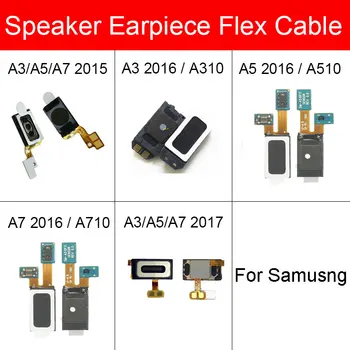 Slušalke Zvočnik Slušalka Flex Kabel Za Samsung Galaxy A3 A5 A7 2016 2017 2018 A530 A730 Zvočnik Pri Ušesu Sprejemnik Rezervnih Delov