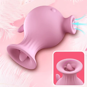Ženski Lizanje Jezika z vibriranjem Zanič Masaža Sex Igrače Klitorisa Stimulat Erotično Intimno Vibrator Seks Proizvodov za Odrasle