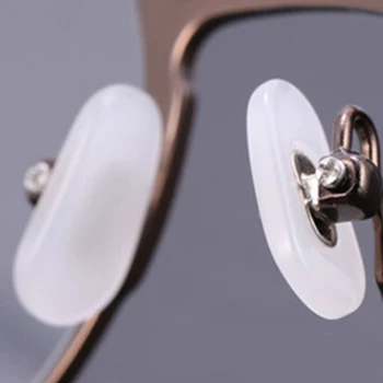 Imitacija Jade Sunglass Očala Očala Ovalne Anti-Slip Vijak Na Ovalne Nos Blazinice Za Očala Pribor Deli Anti-Slip Orodja 2020