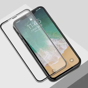 9H Polno Kritje Kaljeno Steklo Prednji Zaslon Protektorstvo Film za iPhone 11 Pro Max Zaslona Zamenjava Dodatki Za Mobilne Telefone