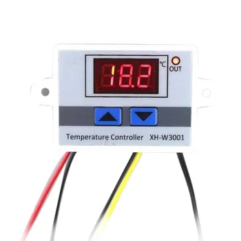 12V Digitalni LED Temperaturni Regulator Termostat Stikalo Vodotesna Sonda Žice Priključite Visoko Občutljivost Senzorja Temperature