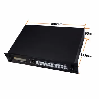 Video Procesor Visoke Ločljivosti Podpora 4 pošiljanje kartic, kot linsn ts802d nova msd300 za led zaslon velik led video stene