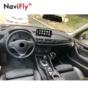 NaviFly 10.25 palčni, 1920*720 Blue anti-glare 4 GB, 64 GB Carplay Android 10 Avto DVD GPS Navigacija Za BMW X1 (E84 2009-iDrive