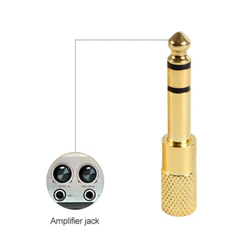 2pcs 3,5 mm do 6,5 mm 6,5 mm do 3,5 mm, Moški-Ženski Kabel Pretvornik za Ojačevalnik Mikrofon Elektronski Klavir