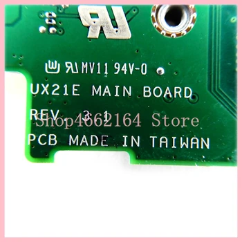 UX21E Matično ploščo Z i7-2677CPU 4GB RAM UX21E Mainboard Za ASUS UX21 UX21E Prenosni računalnik z Matično ploščo UX21E Motherboard Testirani OK