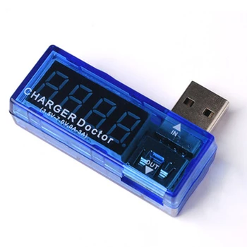 USB polnilni tok/napetost tester detektor USB toka/napetosti tester mobilne moč tester