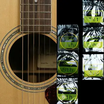 Visoka Kakovost Sklop 6 Kos Jeklene Strune Za Akustično Kitaro, 150XL 1 M 1.-6. String Kitare Deli za glasbila Pribor