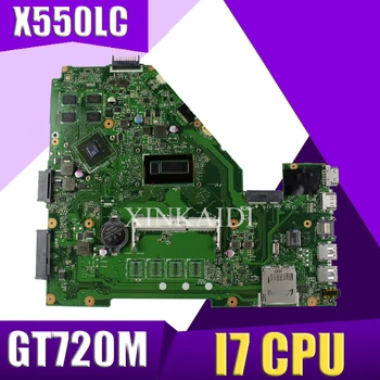 XinKaidi X550LC Prenosni računalnik z matično ploščo za ASUS X550LC X550LD X550LN Test original mainboard NE RAM I7-CPU GT720M