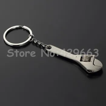 30pcs/Veliko Ključa Keychain obdelovalni Model Nastavljiv Ključ Ključ Veriga Obroč Keyfob Ključa Imetnika Keyring