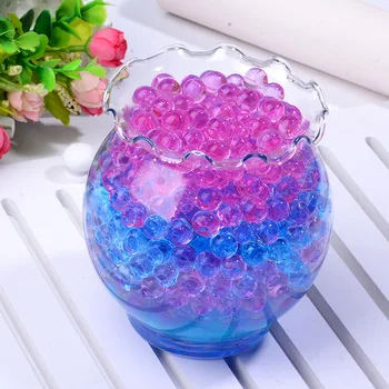 Deset tisoč Kos / set kristalno blato hydrogel gel kristalno tal na prostem vodnih kapljic vaza tal rast čarobno žogo otroci igrače ho