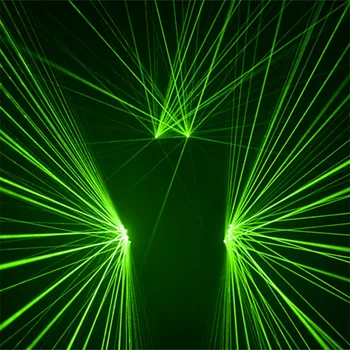SJ81 DJ fazi kažejo nosi zeleni laser rokavice osvetljeno laserska očala ples kostum led robot moških uspešnosti nosi stranka projektor