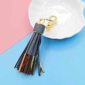 Prodaja bleščica fluorescentna tassel nakit keychain dame vrečko key ring dekoracijo