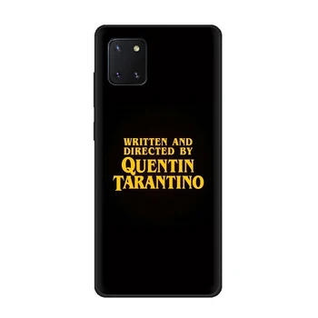 Quentin Tarantino Filmska Zvezda Smešno Pismo Instagram Primeru za Samsung S10 Opomba 10 Lite S20 Ultra A01 A11 A21 A41 A51 A71 A81 A91