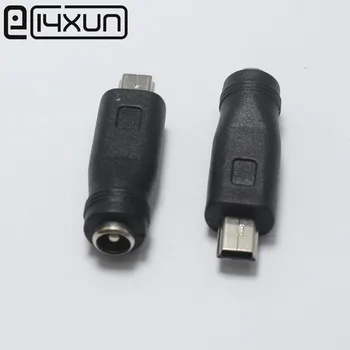 EClyxun 1pcs 5.5x2.1 mm Jack Za Mini USB Moški DC Napajalnik Priključek za GPS, MP3 Zvočnik Tahografske Telefon