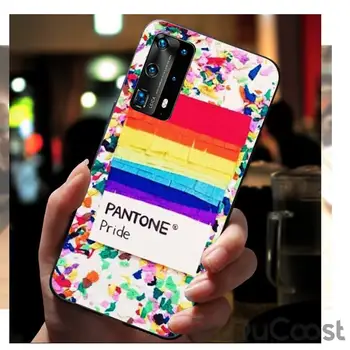 Pantone Candy Barve Art Primeru Telefon za huawei P40 pro lite P8 P9 P10 P20 P30 psmart 2017 2018 2019