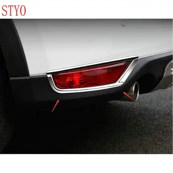 STYO Avto ABS Chrome Zadnje Luči za Meglo Meglo Lučka za Kritje Trim Za Mazdas CX-5 CX5 2. Gen. 2017 2018