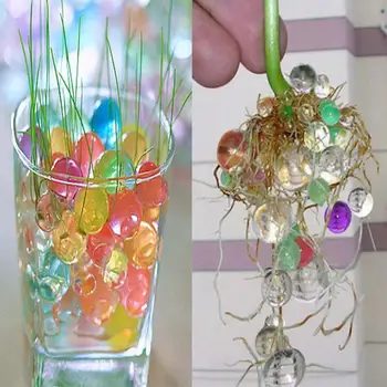 Vsaka vrečka 5000 delcev, gel vode , vse kristalno tal se uporablja za dekoriranje spraviti cvet pregleden weddin