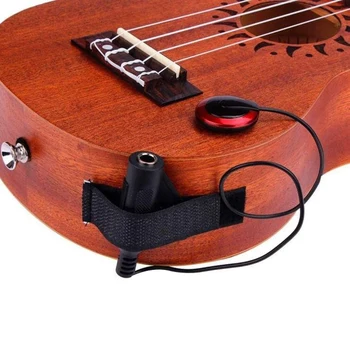 2Pcs Piezo Obrnite Mikrofon Mic Pickup za Kitaro, Violino Banjo Mandolin Ukulele