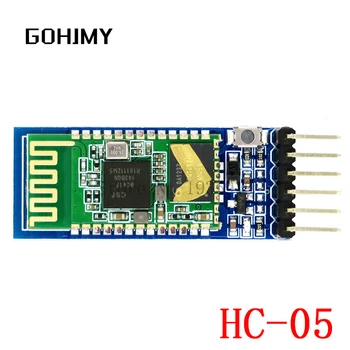10pcs/veliko HC-05 HC-06 master-slave 6pin/4pin anti-reverse, integrirana tehnologija Bluetooth serijski prehodu skozi modul, brezžični serijski nova