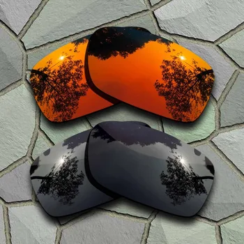 Siva, Črno-Rdeča, Oranžna Polarizirana sončna Očala Zamenjava Leč za Oakley Karterja