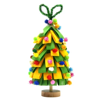 Snemljiv DIY Božično Drevo Non-woven Otroci Okrasite Darila, Božični Doma Odlikovanja